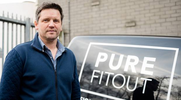 Ronan Higham, founder of Pure Fitout